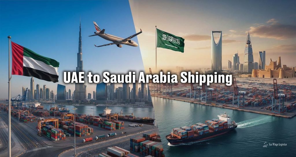 cargo shipping UAE to Saudi
