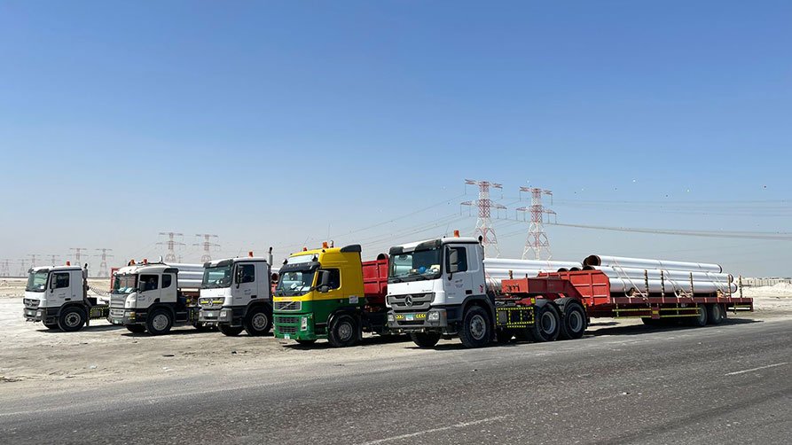 UAE to Saudi freight transport