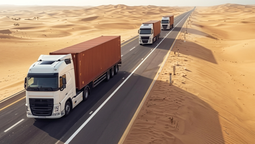 Oman to UAE 25 Ton Cargo Services