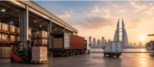 Bahrain to UAE Trucking Path