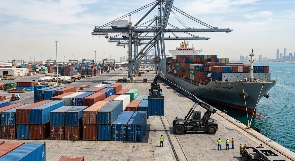 dubai to bahrain freight