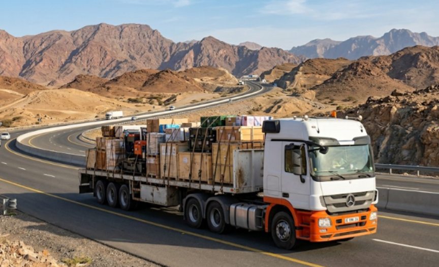 uae to oman 10 ton cargo services
