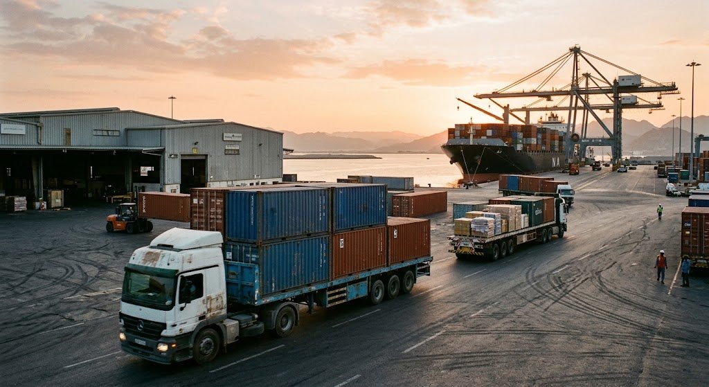 cheap uae to oman cargo services